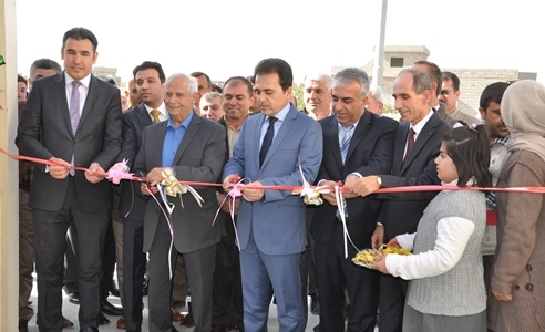 دەزگای خێرخوازیی بارزانی قوتابخانەیەکی بنەڕەتی لەگوندی پلینگانە دروست دەکات